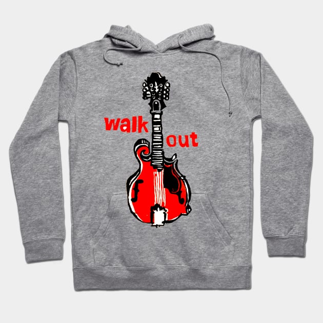 Mandolin Walk-out Hoodie by SPINADELIC